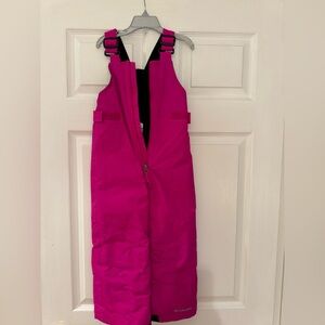 Columbia Kids Pink Snow Bib